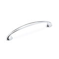 Richelieu Hardware 3-3/4 in. (96 mm) Center-to-Center Chrome Contemporary Drawer Pull BP41296140