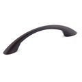 Richelieu Hardware 3-3/4 in. (96 mm) Center-to-Center Brushed Oil-Rubbed Bronze Contemporary Drawer Pull BP65017BORB