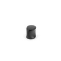 Richelieu Hardware 1 3/16-inch (30 mm) x 7/8-inch (22 mm) Matte Black Contemporary Cabinet Knob BP8287130900