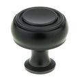 Richelieu Hardware 1 5/16 in (33 mm) Black Contemporary Cabinet Knob BP872233900