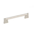 Richelieu Hardware 7-9/16 in. (192 mm) Center-to-Center Brushed Nickel Contemporary Drawer Pull BP8727192195
