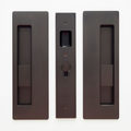 Richelieu Hardware CL400 Cavity Sliders Magnetic Pocket Door Handle, Passage, Satin Nickel CL400B0225
