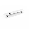 Richelieu Hardware 5 V Rectangular Recessed or Surface Mount USB Charger, White OEXH715B030