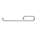 Richelieu 8inch 203 mm x 24inch 610 mm Handle and Towel Bar Combo for Glass Door, Chrome SDCRD0750824140
