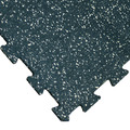 Goodyear Goodyear "ReUz" Rubber Tiles -- 6mm x 20" x 20" - Tan/White Speckle - 16 Tiles (4 x 4 Packs) 03-274-TW-16