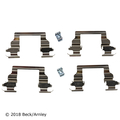 Beck/Arnley Disc Brake Hardware Kit, 084-1495 084-1495