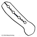 Beck/Arnley Engine Valve Cover Gasket Set, 036-1639 036-1639