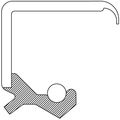 National Engine Crankshaft Seal, 710601 710601