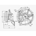 Global Parts Distributors Blower Motor, 2311595 2311595