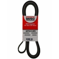 Bando Rib Ace Precision Engineered V-Ribbed Belt - Supercharger, 6PK2185 6PK2185