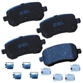 Stop By Bendix STOP Ceramic Disc Brake Pad - Rear, SBC1021 SBC1021