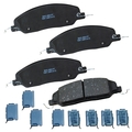 Stop By Bendix STOP Ceramic Disc Brake Pad - Front, SBC1081 SBC1081