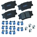 Stop By Bendix STOP Ceramic Disc Brake Pad - Rear, SBC1212 SBC1212