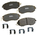 Stop By Bendix STOP Ceramic Disc Brake Pad - Front, SBC1539 SBC1539