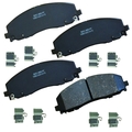 Stop By Bendix STOP Ceramic Disc Brake Pad - Front, SBC1589 SBC1589