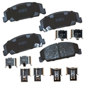 Stop By Bendix STOP Ceramic Disc Brake Pad - Front, SBC273 SBC273