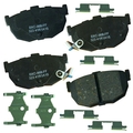 Stop By Bendix STOP Ceramic Disc Brake Pad - Rear, SBC323 SBC323