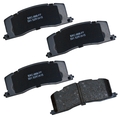 Stop By Bendix STOP Ceramic Disc Brake Pad - Rear, SBC501 SBC501