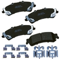 Stop By Bendix STOP Ceramic Disc Brake Pad - Rear, SBC792SD SBC792SD