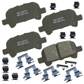 Stop By Bendix STOP Ceramic Disc Brake Pad - Rear, SBC828 SBC828