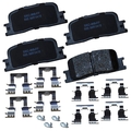 Stop By Bendix STOP Ceramic Disc Brake Pad - Rear, SBC885 SBC885