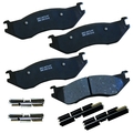 Stop By Bendix STOP Ceramic Disc Brake Pad - Front, SBC966 SBC966