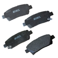 Stop By Bendix STOP Ceramic Disc Brake Pad - Front, SBC990 SBC990
