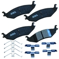 Stop By Bendix Stop Semi-Metallic Disc Brake Pad - Rear, SBM1046 SBM1046