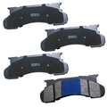 Stop By Bendix Stop Semi-Metallic Disc Brake Pad - Front, SBM120 SBM120