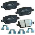 Stop By Bendix Disc Brake Pad Set 2008-2012 Land Rover LR2 3.2L, SBM1314LR, Rear SBM1314LR