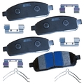 Stop By Bendix Stop Semi-Metallic Disc Brake Pad - Front, SBM1392 SBM1392