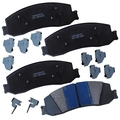 Stop By Bendix Stop Semi-Metallic Disc Brake Pad - Front, SBM1631 SBM1631