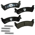 Stop By Bendix Disc Brake Pad Set 2004-2005 Ford Explorer Sport Trac, SBM667A, Rear SBM667A