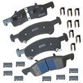 Stop By Bendix Stop Semi-Metallic Disc Brake Pad - Front, SBM934 SBM934