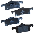 Stop By Bendix Stop Semi-Metallic Disc Brake Pad - Rear, SBM935 SBM935