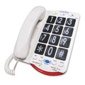 Clarity 55173 Super Phone Ringer 95dB WHITE SR-100