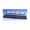 Hyperline Modular Blank patch panel 48 ports 2U PPBL4-19-48-RM
