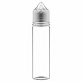 Tricorbraun 60 Ml Pet Cylinder Clear, Round, Special , Nozzle, Natural Crc/Te Cap With Breakaway Band 137657