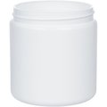 Tricorbraun 8 oz White HDPE Plastic Round Jar- 70-400 Neck Finish 026007