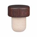 Tricorbraun Cork 29X13 Red Mahogany Wood Synthetic Top, 19.5Mm Dia Synthetic Cork Shank, T Top Bar Top 140263