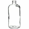 Tricorbraun 32 Oz Glass Boston Round, Round, Flint, 33-400 Gpi Finish Sl 097704