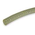 Tygon Tubing, Braided, Poly, 1 1/2 In, Clear AZY00074