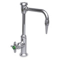 Watersaver Manual Single Hole Mount, 1 Hole Laboratory Faucet, Chrome L614VB