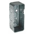 Raco Electrical Box, 7.3 cu in, Handy Box, 1 Gang, Galvanized Steel, Rectangular 640