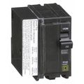 Square D Miniature Circuit Breaker, QO Series 20A, 2 Pole, 120/240V AC QO2201021