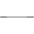 Zoro Select Double-End Threaded Rod, 5/8"-18 Thread to 5/8"-18 Thread, 30 in, Aluminum, Plain LINK62530EA