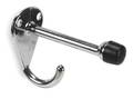 Asi Global Partitions Zamac Bumper And Coat Hook, 1" x 3" 40-8511600