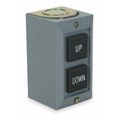 Square D Push Button Control Station, Up/Down, 30mm 9001BG208