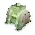 Sandpiper Double Diaphragm Pump, Kynar(R), Air Operated, PTFE, 6.8 GPM WR10KP5BKK9.