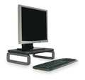 Kensington Plastic Monitor Stand, 80 lb. Capacity, Black/Gray K60089